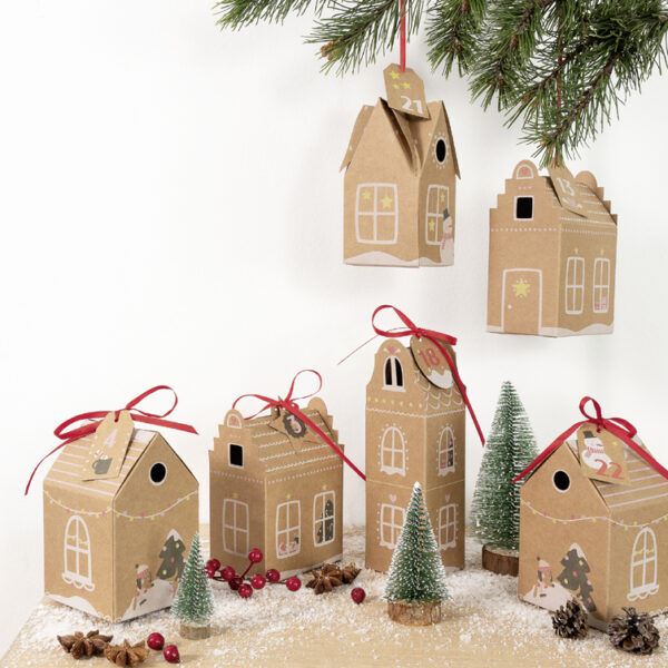Kerstserie 'Hyggekampje', 49-delig