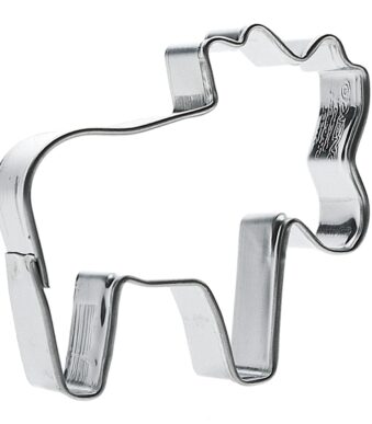 Kerstuitekerhaak eland, hoogte: 85 mm, roestvrijstaal