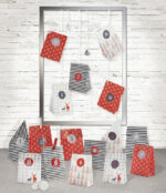 Kerstkalender 24 Kalenderafdekhoezen 'STYLE'