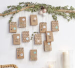 Natuurkalender met 24 zakjes