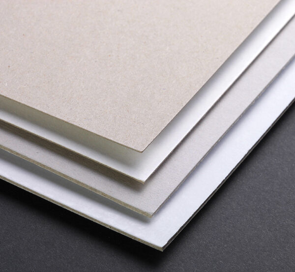 Clairefontaine grijsbord, 1 zijde wit, (B)500 x (H)650 mm, 600 g/m2