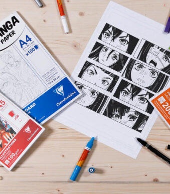 Clairefontaine schetsblok MANGA ILLUSTRATIONS, DIN A4