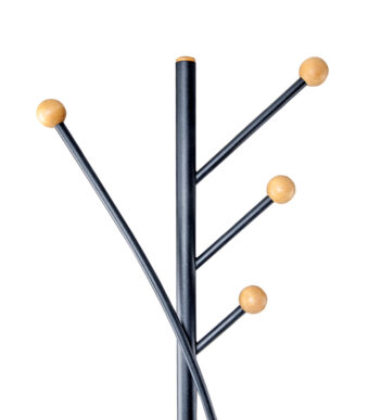 MAUL garderobestandaard MAULaura, hoogte: 1.800 mm, zwart