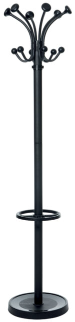 MAUL garderobestandaard MAULnubis, hoogte: 1.760 mm, zwart