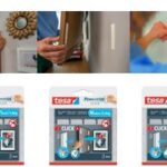 tesa Powerstrips CLICK klittenbandstroken MEDIUM, wit