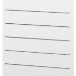 HAN tijdschriftencassette-etiket, 65 x 104 mm, grijs