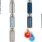 THERMOS isolerende drinkbeker, 0,5 liter, zilverkleurig.