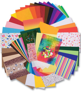 Knutselpapier set Trends Jaarrond, 322-delig