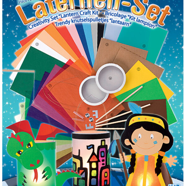 Papier set voor het maken van lampionnen, 37-delig