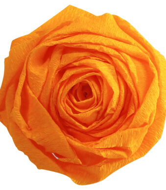 Clairefontaine crepepapier, (B)500 mm x (L)2,5 m, zonnegeel