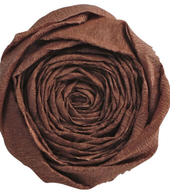 Clairefontaine crepepapier, (B)500 mm x (L)2,5 m, chocoladebruin