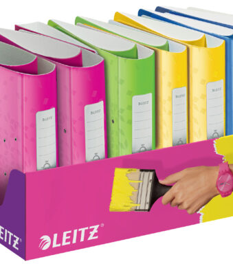 LEITZ ordner Active WOW, 180 graden, 15 stuks in display