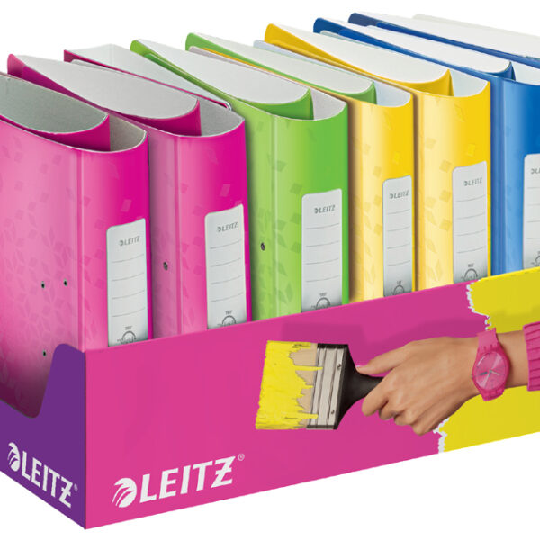 LEITZ ordner Active WOW, 180 graden, 15 stuks in display