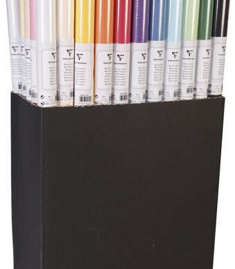 Clairefontaine geschenkpapier 'Kraft' op rol, 50 in display, 700 mm x 3 m