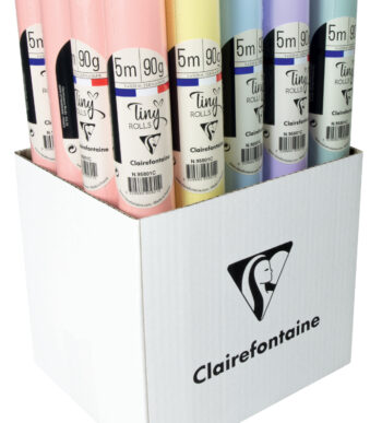 Clairefontaine geschenkpapier ´Tiny Rolls Pastel´