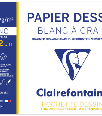 Clairefontaine Getekend Papier met Korrel, 240 x 320 mm