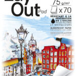 Clairefontaine Ontwerpblok, A4-formaat, blanco, 75 grams