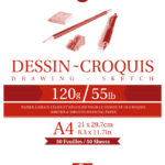 Clairefontaine schetsblok 'Tekenen - Schets', formaat A4