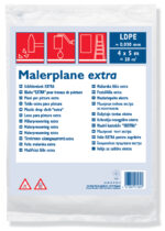 Lichtdoorlatende bouwdoek van polyethyleen, 4 x 5 meter