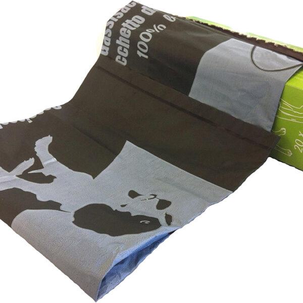 Biologisch afbreekbare hondenpoepzakjes, 340 x 225 mm