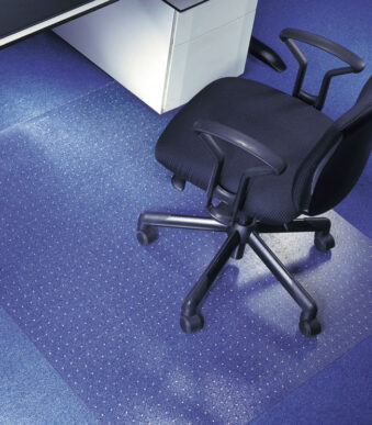 rillstab vloerbeschermingsmat, (B)1.200 x (D)900 mm, voor tapijt