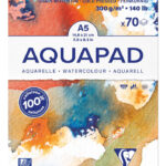 Clairefontaine aquarelblok AQUAPAD, DIN A5, 300 g/m2