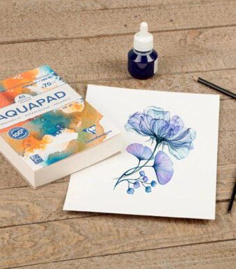 Clairefontaine aquarelblok AQUAPAD, DIN A5, 300 g/m2