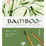 Clairefontaine aquarelblok BAMBOO, DIN A4, 250 g/m2