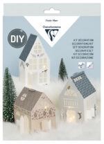 Clairefontaine Knutselset 'Huizen' voor de Kerst