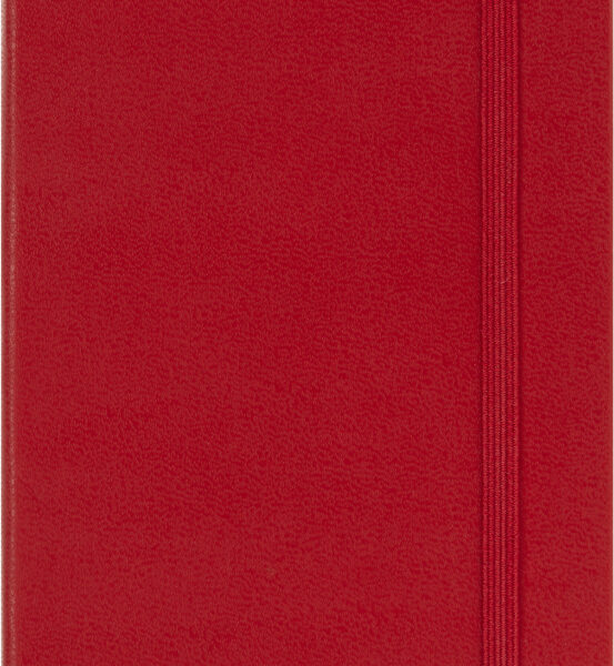 MOLESKINE notitieboek, P/A6, gelinieerd, hardcover, lichtrood