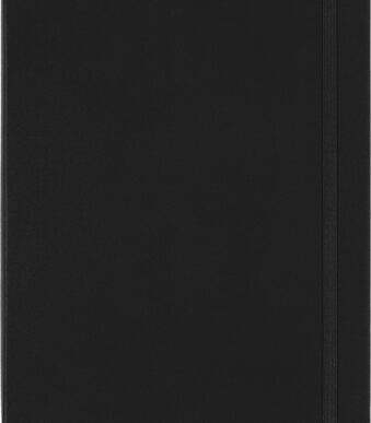 Moleskine gelijnd notitieboek XL, harde kaft, zwart