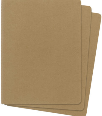 MOLESKINE Gelinieerd Schrift, Extra Groot, Kartonnen Omslag, Bruin