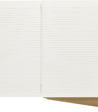 MOLESKINE Gelinieerd Schrift, Extra Groot, Kartonnen Omslag, Bruin