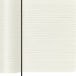 Moleskine notitieboek, XL, gelinieerd, soepele kaft, zwart