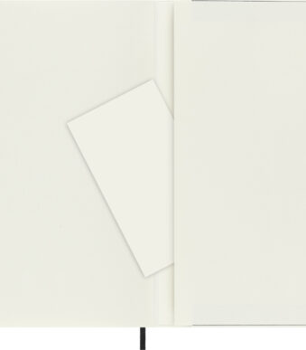 Moleskine notitieboek groot, blanco, softcover, zwart
