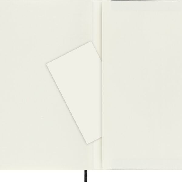 Moleskine notitieboek groot, blanco, softcover, zwart