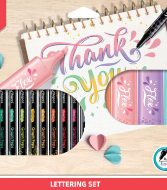 Maped Handlettering-set, set van 22