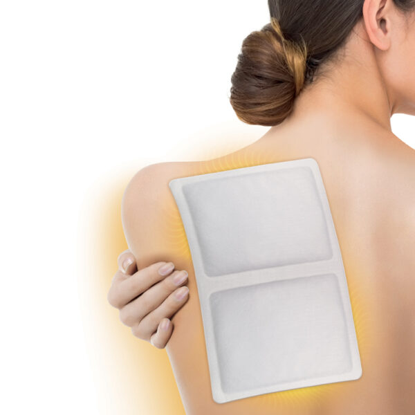 Zelflekende Warmtekussens, 190 x 130 mm, wit