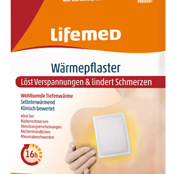 Warmtepleisters, 95 x 130 mm, wit