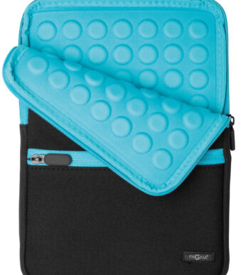 PAGNA Sleeve 'Go', voor Tablet-PC, zwart / azuurblauw