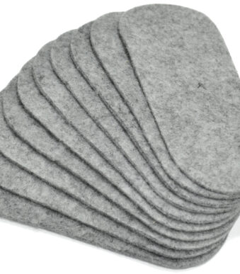 Bi-Office reservevilt voor bordwisser ´Earth´, 10 stuks