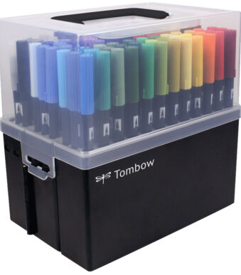 Tombow dubbele viltstift ´ABT DUAL BRUSH PEN´, 108 in stiftenbox