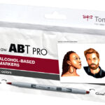 Tombow marker ABT PRO, set van 12 Portrait Colors