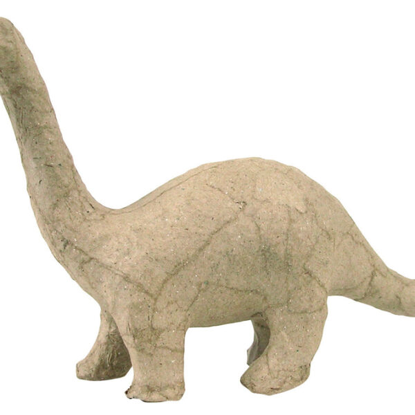 décopatch papier-maché figuur 'Brontosaurus', 100 mm