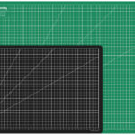 Wonday snijmat, DIN A2, (B)600 x (D)450 x (H)3 mm, groen/zwart