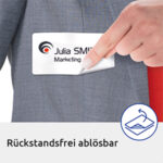 AVERY etiketten op rol , naambordjes, 41 x 89 mm, verwijderbaar