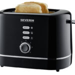 SEVERIN 2-vaks broodrooster AT 4321, zwart