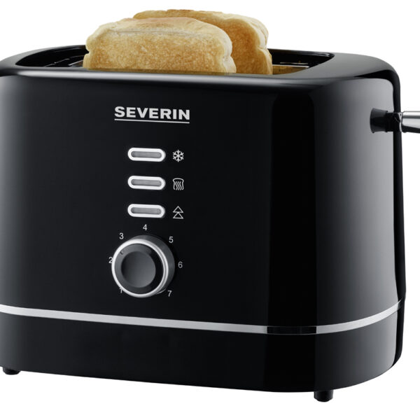 SEVERIN 2-vaks broodrooster AT 4321, zwart