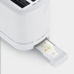 SEVERIN broodrooster voor 2 boterhammen AT 4324, wit