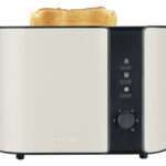 SEVERIN broodrooster voor 2 boterhammen AT 9576, Dusty Beige